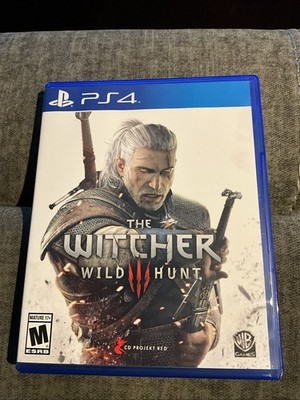 The Witcher 3 Wild Hunt PS4 100% Complete Adult Owned U.S. Ship Only
