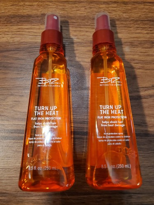#ad #ad Lot of 2 BTZ Beyond The Zone Turn Up The Heat Flat Iron Protection 8.5 oz $27.99