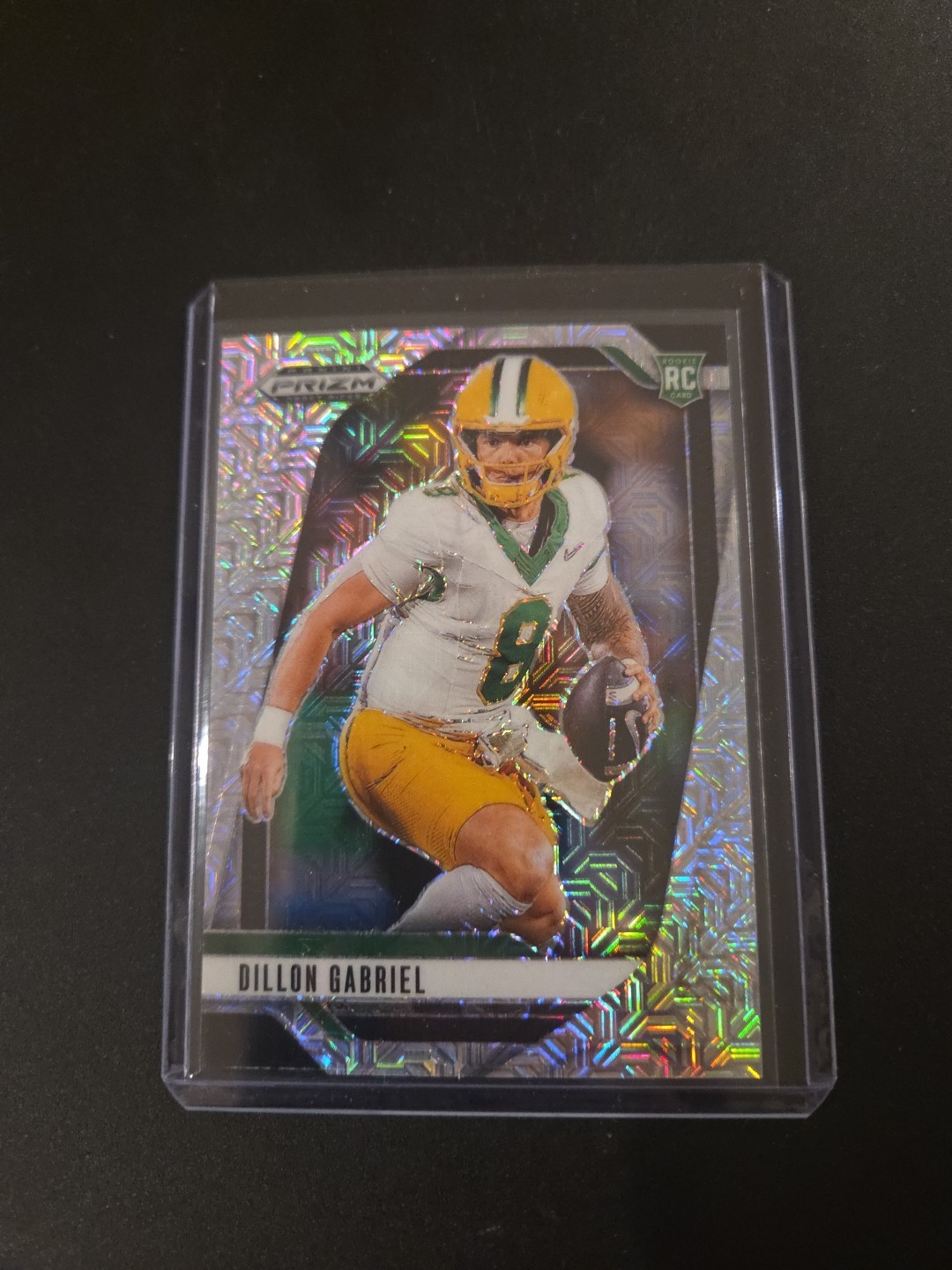 2025 Prizm Draft Picks #97 Dillon Gabriel Mojo Prizm /25 Oregon Ducks 
