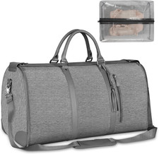 Garment Duffle Bags for Travel, Convertible Carry on Garment Bag