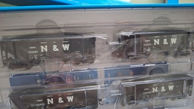 Kohlewagen 4 Pack H0 Norfolk & Western Athearn RND1036