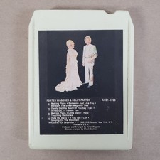 Porter Wagoner  Dolly Parton 8-Track Tape AHS1-3700 Vintage RCA Untested