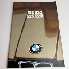 BMW E12 518 520 525 528i M535i / brochure catalogue / 44p / 1980 / NL Dutch