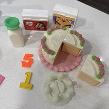 Fisher-Price Fun With Food Vanilla Cake Cake Box Birthday Candles