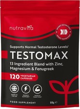 Testo Boost for Men - Energy Muscle Growth Strength Desire Testosterone