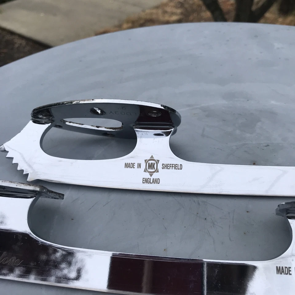 HOJAS DE PATINAJE ARTÍSTICO SOBRE HIELO MK PHANTOM TALLA 9 Foto 2 de 4