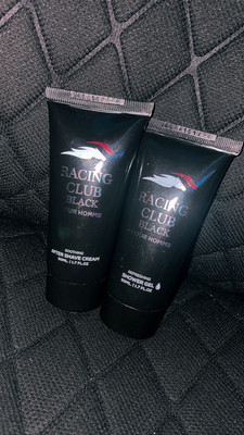 Racing Club Black Soothing After Shave Cream & Refreshing Shower Gel Both 50ml