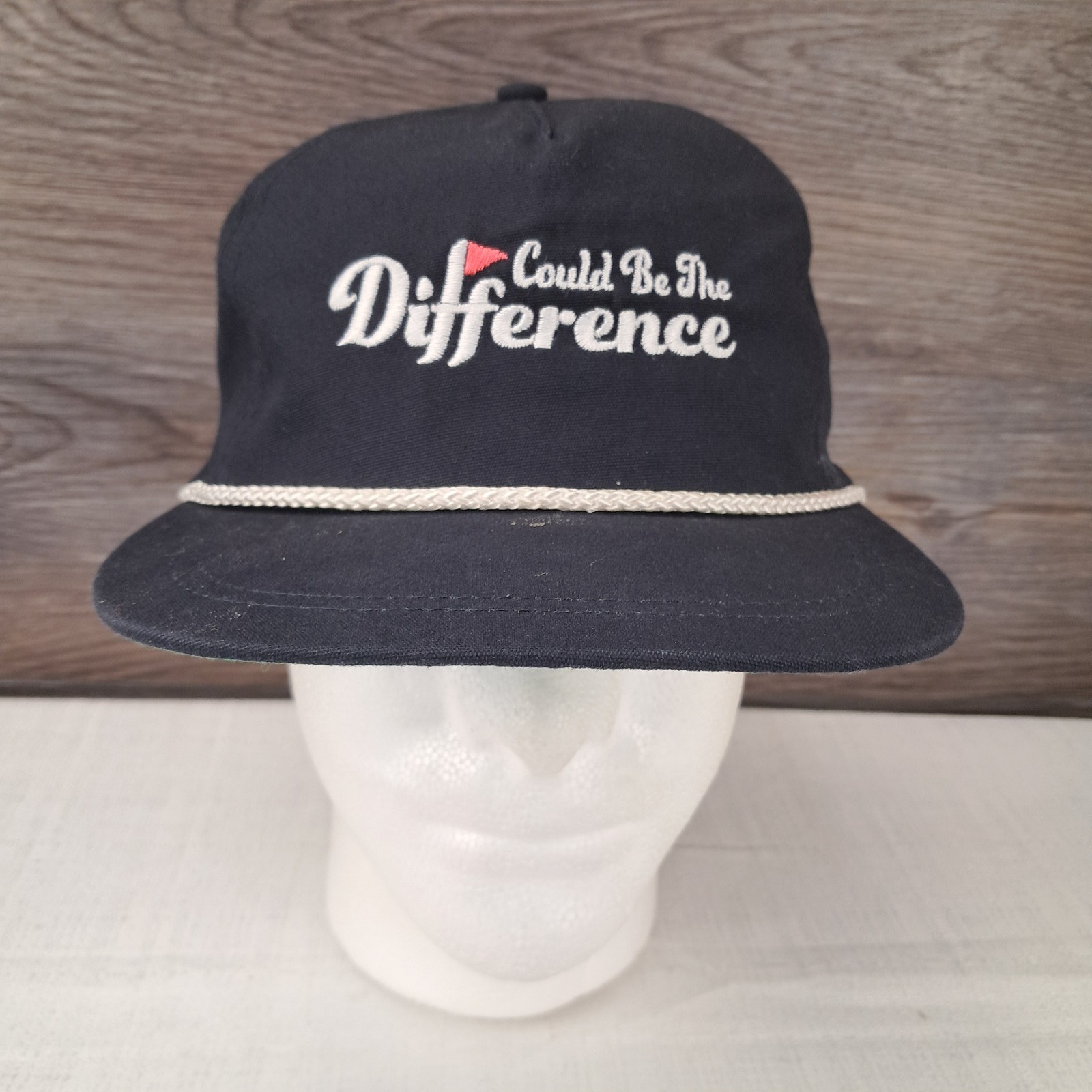 Could Be The Difference Hat Cap Adjustable Black … - image 3