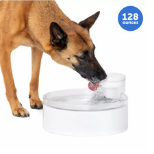 PetSafe Outlast Pumpless Water Fountain 128 oz - Dishwasher Safe - Water Filter