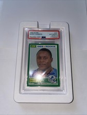 Barry Sanders  1989 Score #257 Rookie Auto Collector Card RC Authentic PSA/DNA