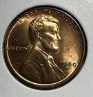 1940D US Choice Uncirculated LINCOLN Cent! "FULL RED" Old US Coin! Denver Mint!