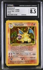 CGC 8.5 NM/MINT+ Charizard 4/102 Base Set Holo Pokemon Card