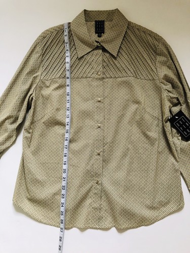 Due Per Due Women’s Long Sleeve Blouse Shirt Size 16 MRSP $ 98 - Picture 7 of 12