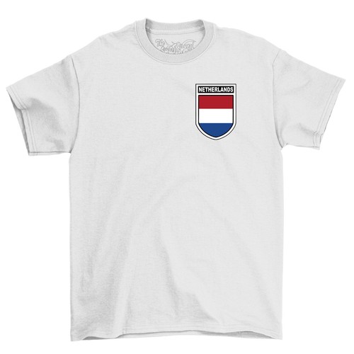 Netherlands Football Badge T-Shirt, Men's Women's & Kids Euro 2024 England Fan - Picture 13 of 13