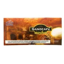 Gano Excel GanoCafe Mocha Ganoderma Lucidum Extract Coffee - 1 Box (15 Sachets)