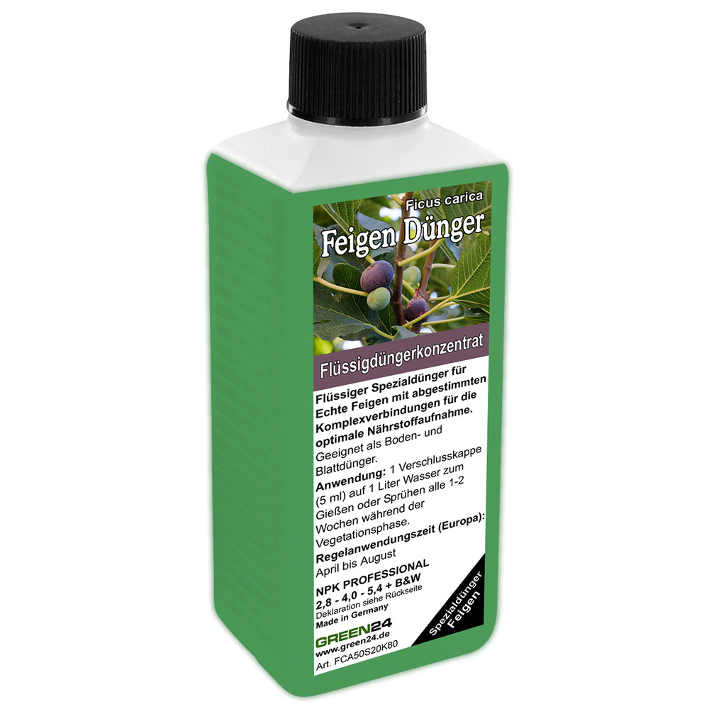 Feigen-Dnger Flssigdnger fr Ficus carica NPK, Echte Feige in Beet +  Kbel | eBay.de