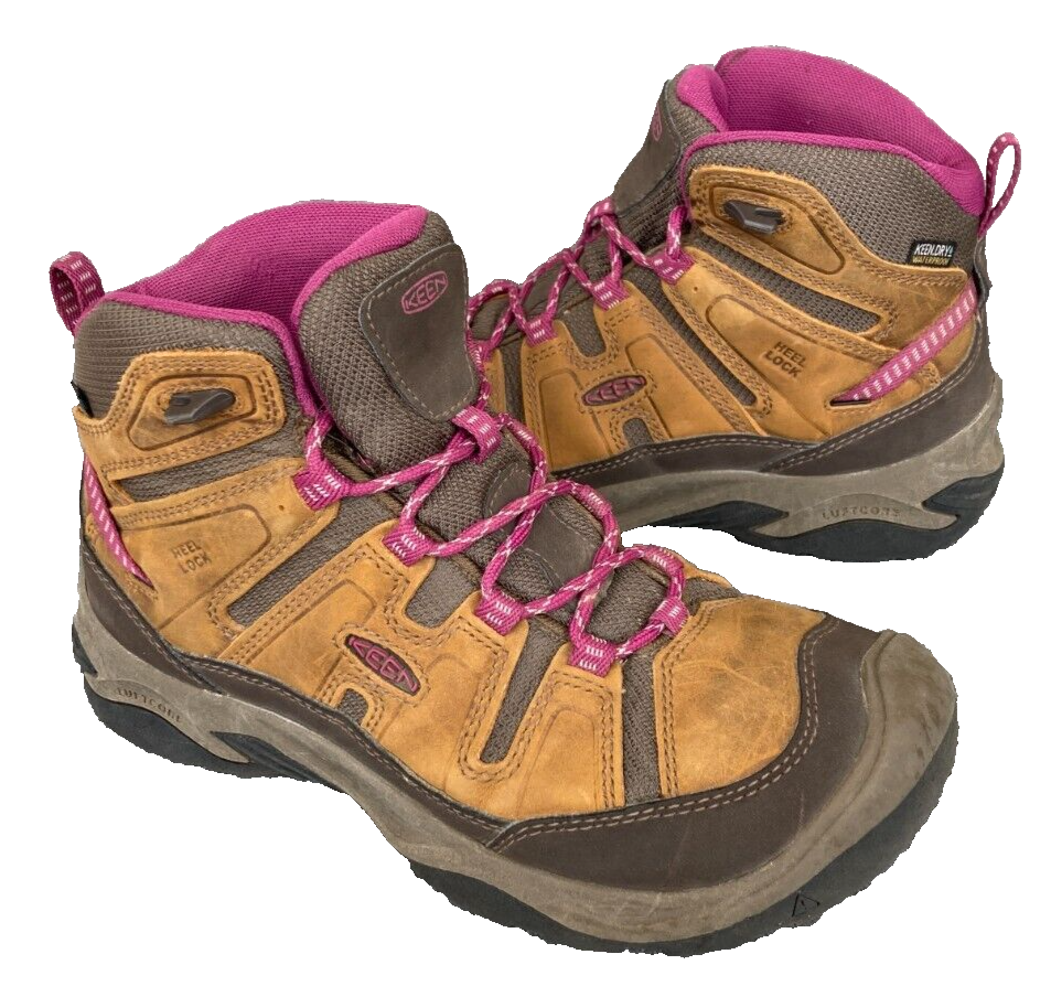 KEEN Stivali Donna Circadia Impermeabili Escursionismo Trail Sciroppo Boysenberry (Taglia 7)