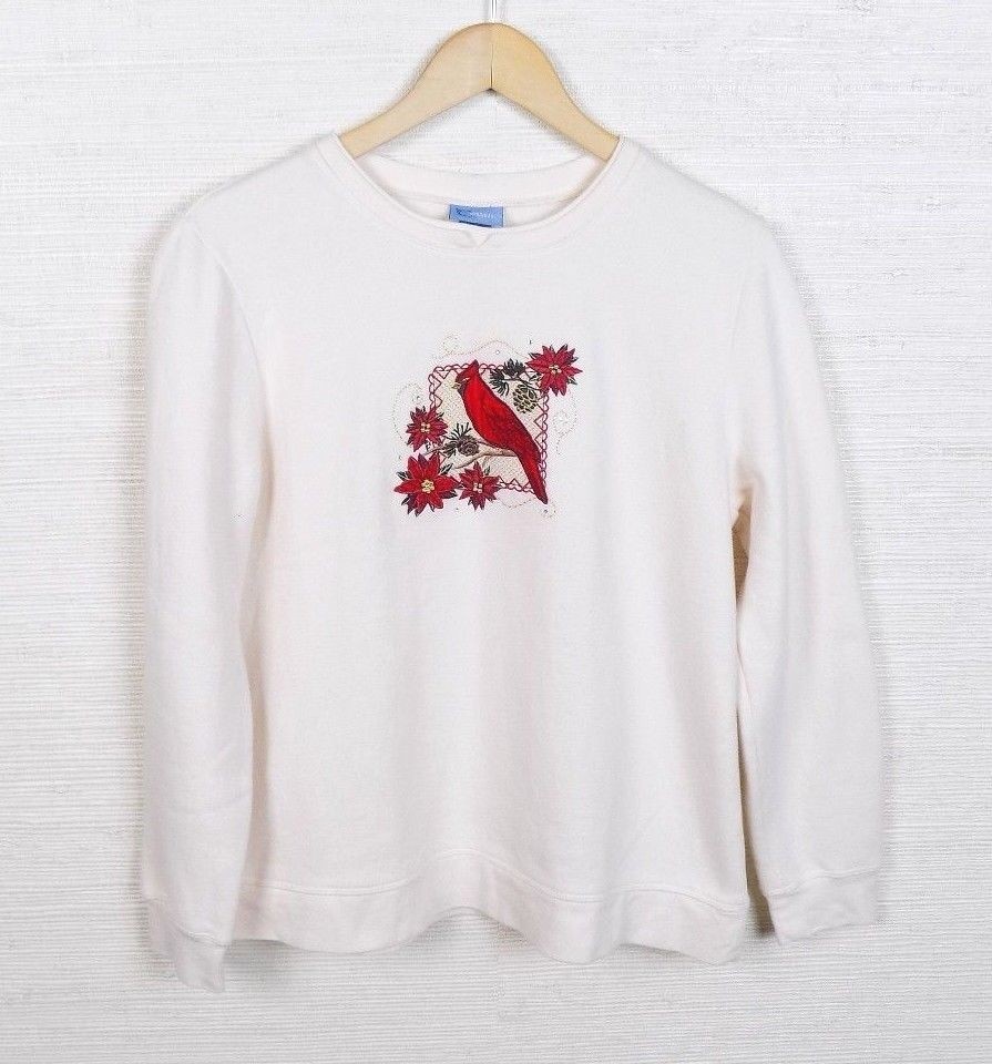 Classic Elements Sweater Medium Womens Pullover O… - image 1