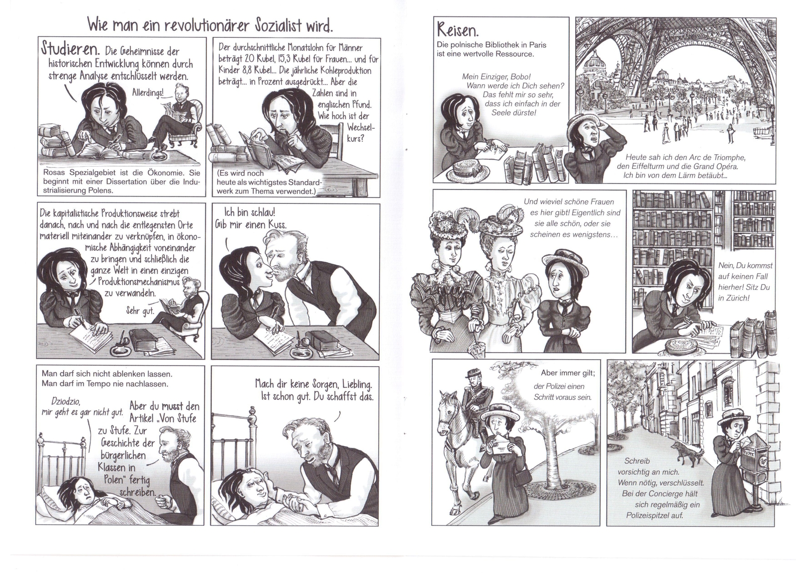 Thumbnail - Rosa | Kate Evans | Die Graphic Novel Über Rosa Luxemburg |