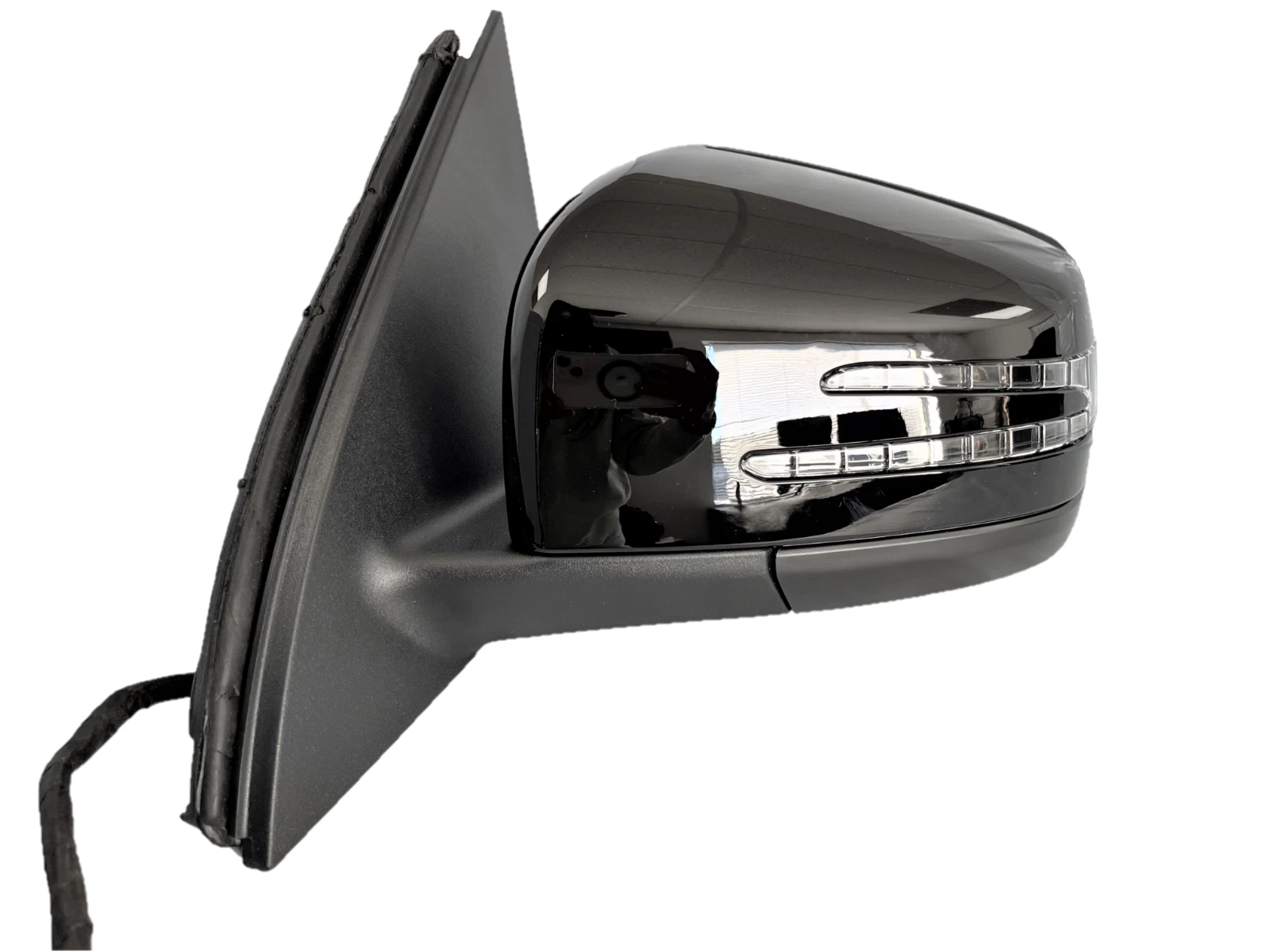 91 BLACK LEFT DRIVER MIRROR BLIND SPOT MERCEDES GLE350 GLE400 GLE500 2016-2019