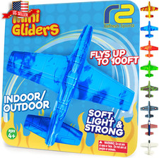 Foam Airplane Toys for Kids Durable Outdoor Glider Planes for Boys Girls