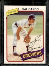 1980 Topps - #715 Sal Bando
