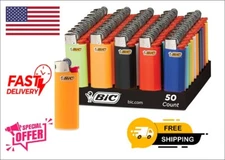 BIC Mini Pocket Lighter, Assorted Colors, 50-Count Tray, Safe and Reliable