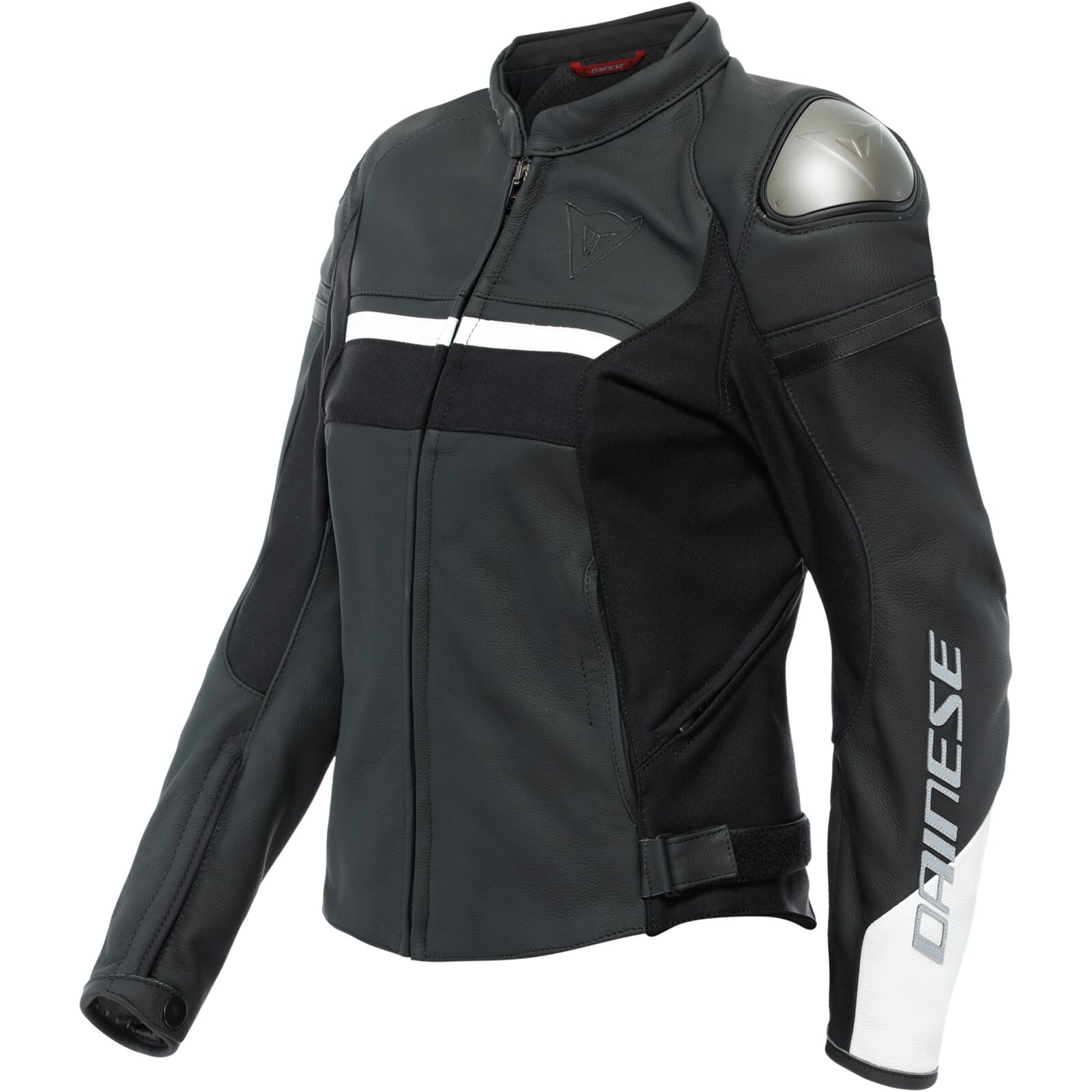 Dainese Ladies Motorcycle Jacket + Rapidaptor Lady Size 46 = 40D Black White