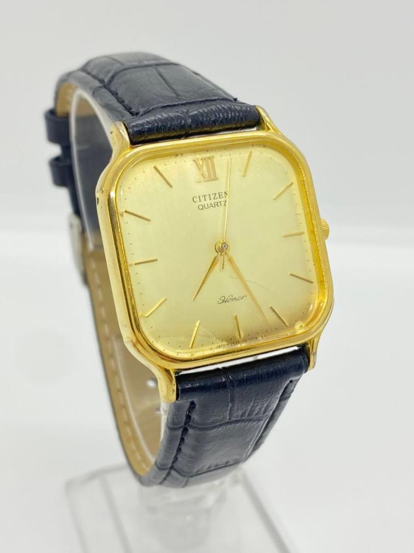 時計 Antique Citizen r Pansy Dial Antique Citizen Homer Pansy Yellow