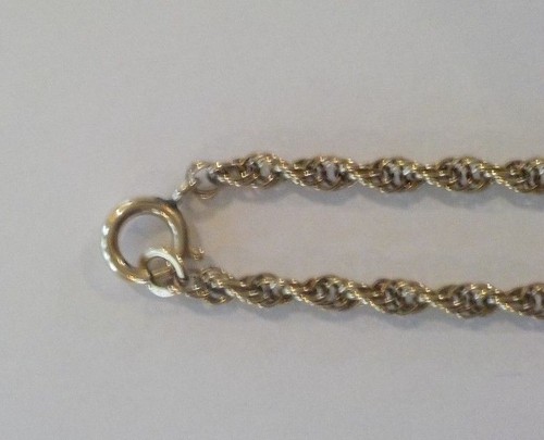 Antique 12 K Gold Filled 13.5" Pocket Watch Chain - Picture 4 of 8