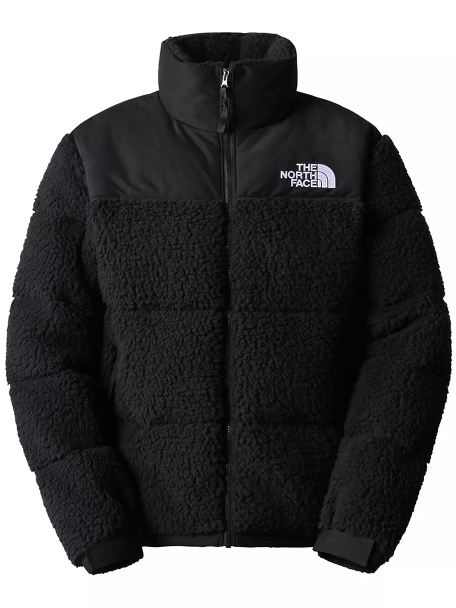 Men's The North Face High Pile Sherpa Nuptse 600 Down Puffer Jacket New