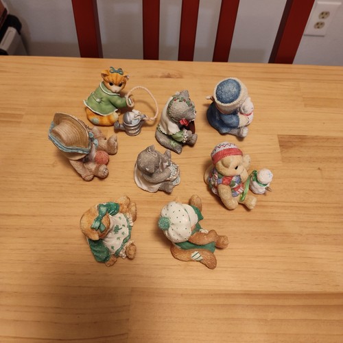 Vintage Calico Kittens Figurines lot of 8 by Enesco - Picture 6 of 8