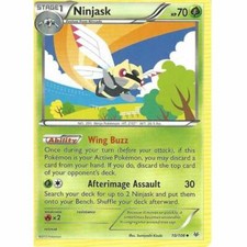 10/108 Ninjask Uncommon: Pokemon Trading Card Game XY-06 Roaring Skies