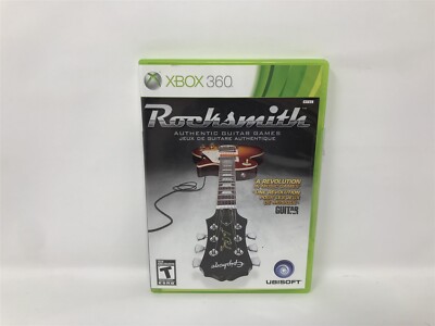 Rocksmith - Microsoft Xbox 360 - Complete In Box CIB 