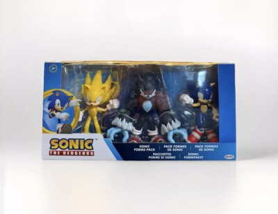 Sonic The Hedgehog Jakks Pacific 3-Pack Werehog, Super Sonic NEW IN HAND