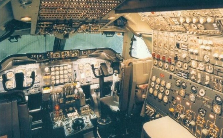 Sabena Boeing 747-300 cockpit postcard | eBay