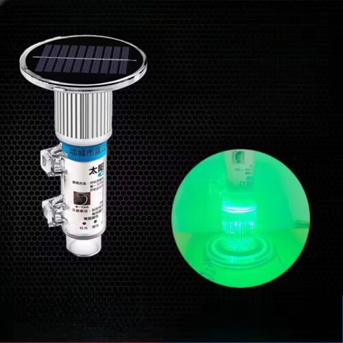 Solar LED Marine Navigation Light Netz Markierungslicht, Boot Blinkendes Licht - Bild 13 von 15