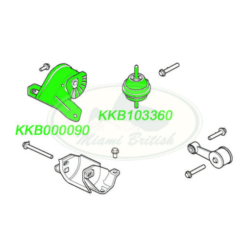 MONTAJE DE MOTOR LAND ROVER FREELANDER IZQUIERDO KKB000090 FABRICANTE DE EQUIPOS ORIGINALES - Imagen 2 de 2