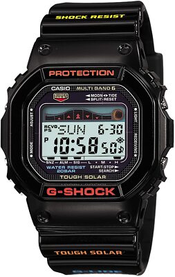 CASIO G-SHOCK G-LIDE GWX-5600-1JF Multiband 6 Men's Watch Black