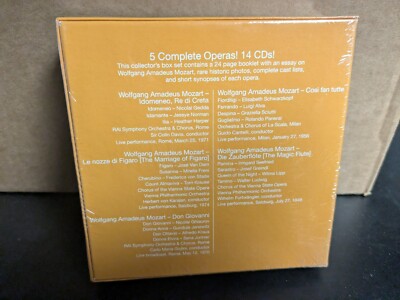 Mozart: Greatest Operas 14 CD Box Set (2007, Music CD) Factory