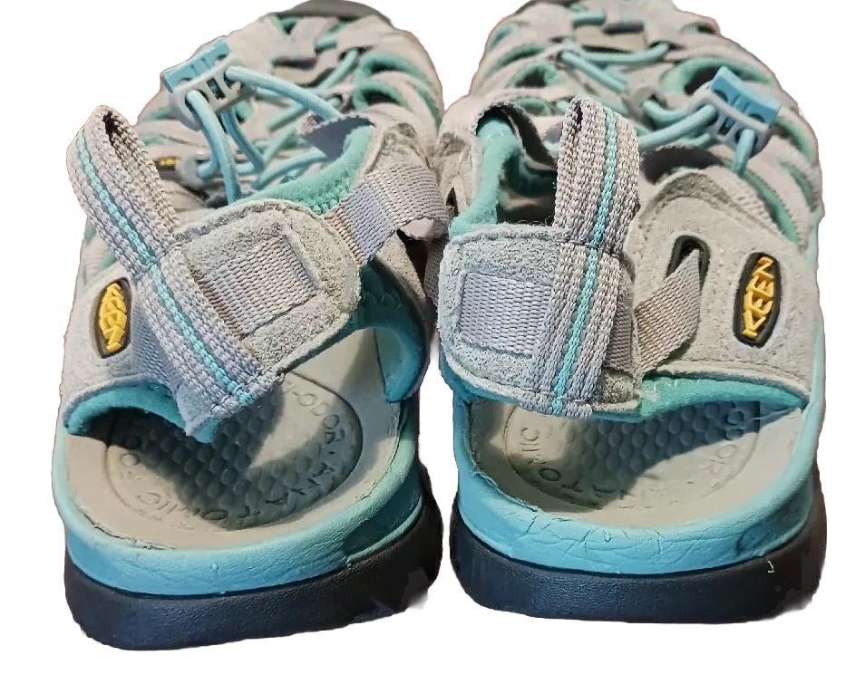 KEEN Sandali da donna 8 5 grigi e verde acqua