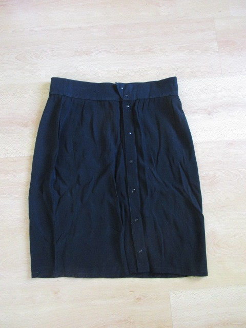 Jupe Noire Thierry Mugler Taille 36 (FR) - Occasion Comme Neuve