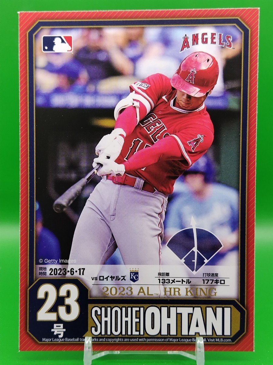 Shohei Otani 2023 American League Home Run King Memorial Postcard