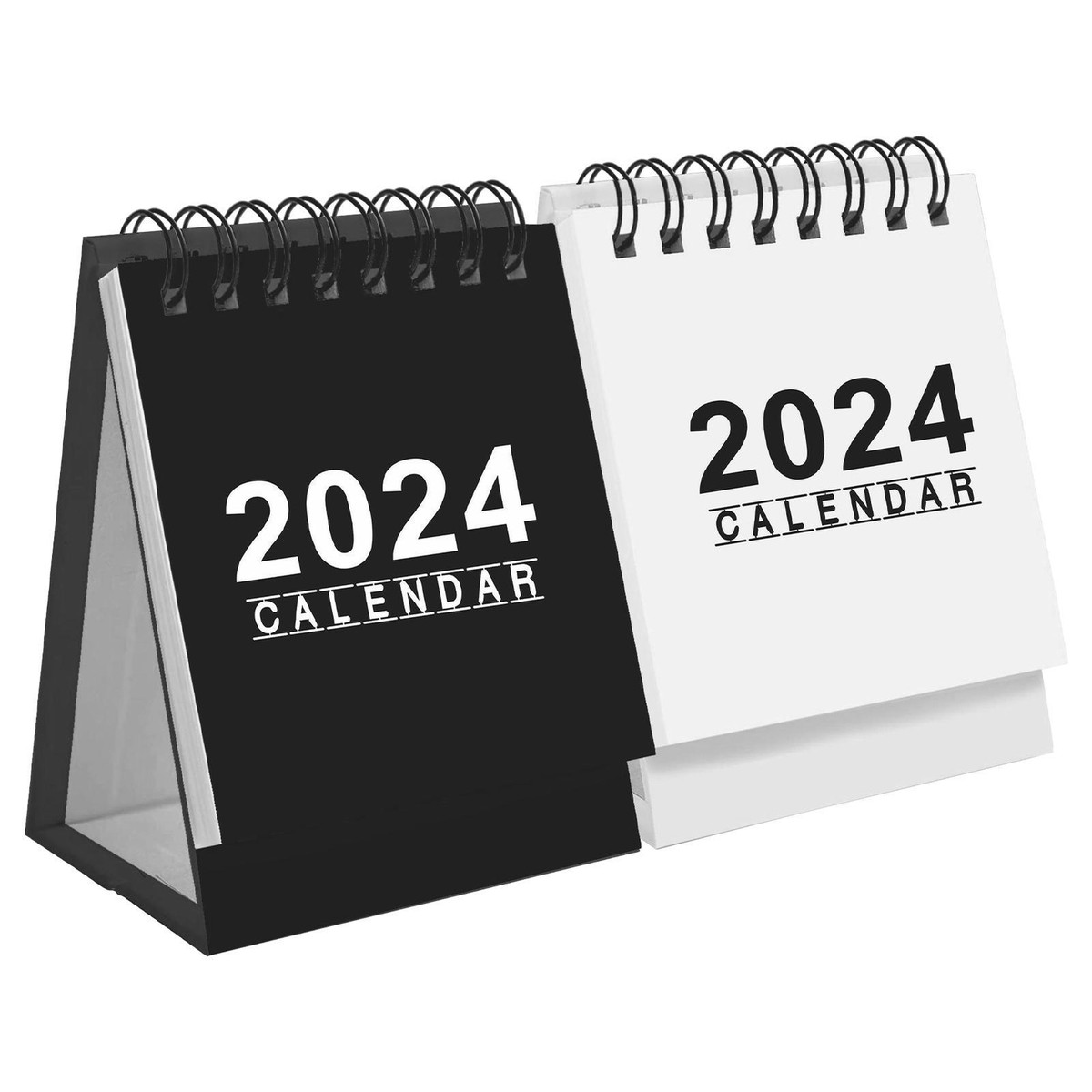 2024-calendar-tabs-insert-tabs-white-mini-calender-tear-off-pads-month-to-view-ebay