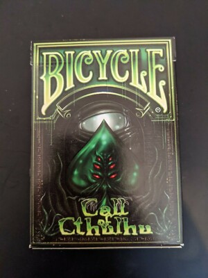 Deck Bicycle Call of Cthulhu Limited Playing Cards Red Back