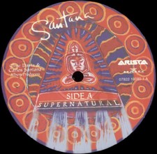 桑塔纳超自然在乙烯唱片| eBay
