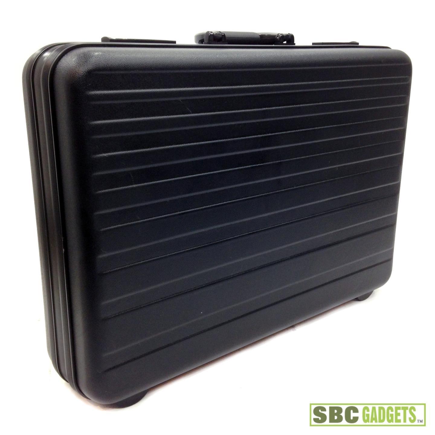 Rugged Black Plastic Carrying Case for General Uses Great Condition