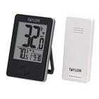 	Wireless Digital Indoor/Outdoor Thermometer Black LCD Display	