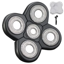 	Electric Shaver Replacement Heads - 5 Blades - Universalfor FREEDOM GROOMING	