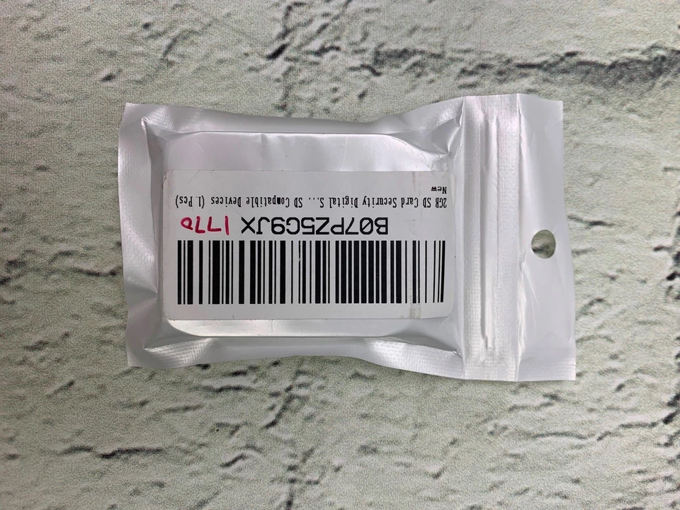 Tarjeta SD de 2 GB Tarjeta SD Digital de Seguridad Tarjeta de Memoria Compatible con Alta Velocidad Foto 2 de 2